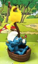 Les Schtroumpfs - Schleich - 40235 Schtroumpf avec baignoire & arrosoir