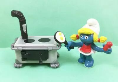 Les Schtroumpfs - Schleich - 40238 Schtroumpfette et sa Cuisini�re
