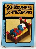 Les Schtroumpfs - Schleich - 40240 Schtroumpf au lit (Neuf en Boite)