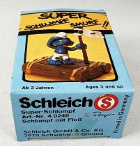 Les Schtroumpfs - Schleich - 40246 Schtroumpf Naufragé (Neuf en Boite)