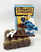 Les Schtroumpfs - Schleich - 40246 Schtroumpf Naufragé (Neuf en Boite)
