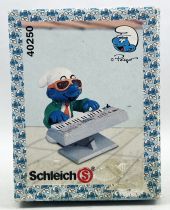 Les Schtroumpfs - Schleich - 40250 Schtroumpf avec Synthétiseur (Boite New Look)
