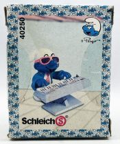 Les Schtroumpfs - Schleich - 40250 Schtroumpf avec Synthétiseur (Boite New Look)