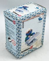 Les Schtroumpfs - Schleich - 40250 Schtroumpf avec Synthétiseur (Boite New Look)