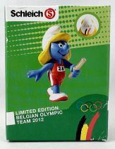 Les Schtroumpfs - Schleich - 40268 Equipe Olympique Belge 2012 (Relayeuse)