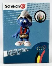 Les Schtroumpfs - Schleich - 40269 Equipe Olympique Belge 2012 (Médaillé)