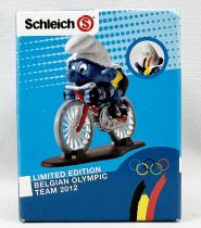 Les Schtroumpfs - Schleich - 40270 Equipe Olympique Belge 2012 (Cycliste)