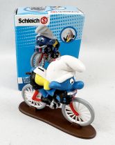 Les Schtroumpfs - Schleich - 40270 Equipe Olympique Belge 2012 (Cycliste)