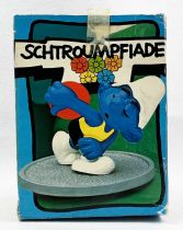 Les Schtroumpfs - Schleich - 40503 Schtroumpfiades lanceur de disque (neuf en boite)