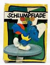 Les Schtroumpfs - Schleich - 40503 Schtroumpfiades lanceur de disque (neuf en boite)
