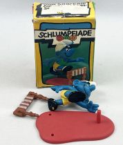 Les Schtroumpfs - Schleich - 40511 Schtroumpf saut de haies (Neuf en boite)