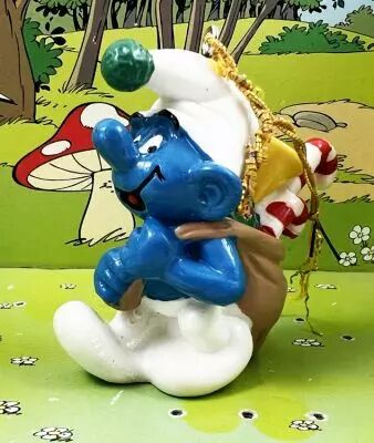 Les Schtroumpfs - Schleich - 51904 Schtroumpf de No�l avec cadeaux