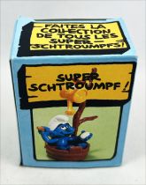 Les Schtroumpfs - Schleich / MAFI - 40235 Schtroumpf avec baignoire & arrosoir 