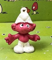 Les Schtroumpfs - Schleich - Mini-Schtroumpf Rose 