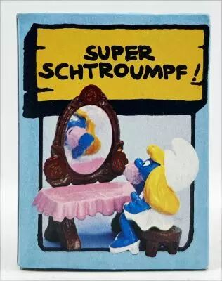 Les Schtroumpfs - Schleich (MAFI) - 40234 Schtroumpfette � la Coiffeuse (Neuf en Boite)