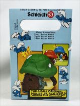 Les Schtroumpfs - Schleich 40011 Petite Maison Schtroumpf Toit Rouge (neuve en boite)