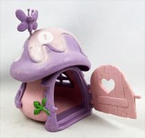 Les Schtroumpfs - Schleich 40014 Petite Maison de la Schtroumpfette (occasion compète)