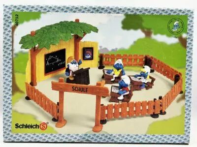 Les Schtroumpfs - Schleich 40712 L\'Ecole (neuve en boite)