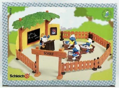 Les Schtroumpfs - Schleich 40712 L\'Ecole (occasion en boite)