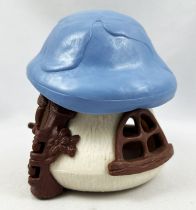 Les Schtroumpfs - Schleich Petite Maison Blanche Toit Bleu (occasion)
