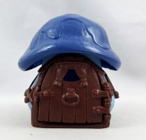 Les Schtroumpfs - Schleich Petite Maison Bleu clair avec Toit Bleu foncé (occasion)