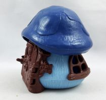 Les Schtroumpfs - Schleich Petite Maison Bleu clair avec Toit Bleu foncé (occasion)