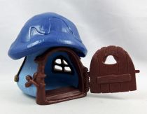Les Schtroumpfs - Schleich Petite Maison Bleu clair avec Toit Bleu foncé (occasion)