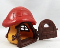 Les Schtroumpfs - Schleich Petite Maison Jaune Toit Rouge (occasion)