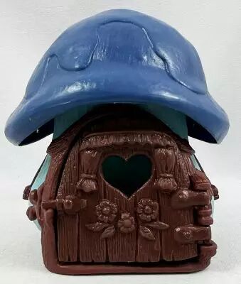 Les Schtroumpfs - Schleich Petite Maison Turquoise Toit Bleu (occasion)