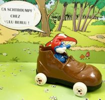 Les Schtroumpfs - Voiture métal Esci - Voiture chaussure du Grand schtroumpf (occasion)