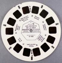 Les Secrets de la Mer - 3 Disques View-Master 3D sans Pochette R&eacute;f. D 118-F