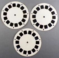 Les Sept Merveilles - 3 Disques View-Master 3D sans Pochette R&eacute;f. B 901-F