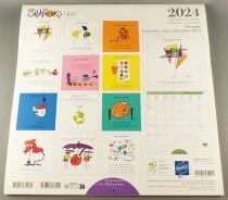 Les Shadoks - Edition du D&eacute;sastre - Calendrier  2024 16 Mois