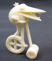 Les Shadoks - Figurine Premium Buitoni - Shadok sur monocycle blanc