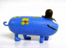 Les Shadoks - Jim Figure - Gibi with 4 legs (blue)