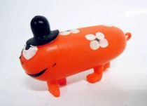 Les Shadoks - Jim Figure - Gibi with 4 legs (orange)