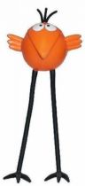 Les Shadoks - Plastoy Figure - Shadok Bendable (orange )