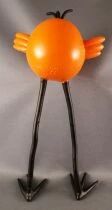 Les Shadoks - Plastoy Figure - Shadok Bendable (Orange )