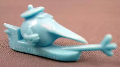 Figurine ancienne JIM série ORTF Les Shadoks - Shadok plombier vert
