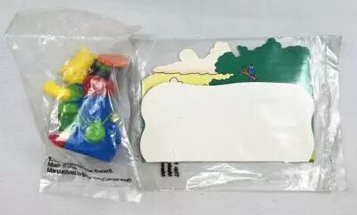 Les Simpsons - Figurines Vinyl & Pr�sentoir Burger King - Bart � Crystal Lake Campground