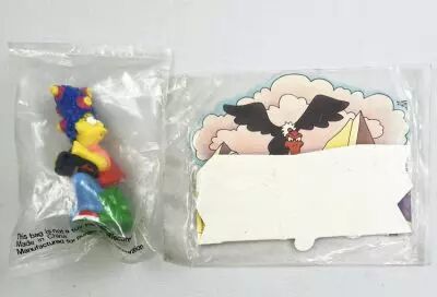 Les Simpsons - Figurines Vinyl & Pr�sentoir Burger King - Marge aux Springfield Mountains