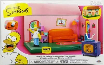 Les Simpsons - Jakks Pacific - Figurine 6cm Chief Wiggum
