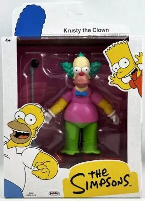 Les Simpsons - Jakks Pacific - Figurine 13cm Krusty The Clown