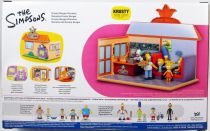 Les Simpsons - Jakks Pacific - Figurine 6cm Coffret Diorama \ Krusty Burger & Krusty\ 