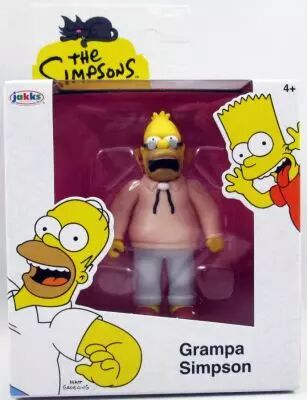 Les Simpsons - Jakks Pacific - Figurine 6cm Grampa Simpson