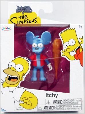 Les Simpsons - Jakks Pacific - Figurine 6cm Itchy