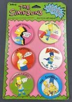 Les Simpsons - Set de 8 Badges - Button Up (1990) 