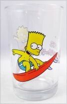 Les Simpsons - Verre &agrave; moutarde Amora - Bart et Lisa font du surf