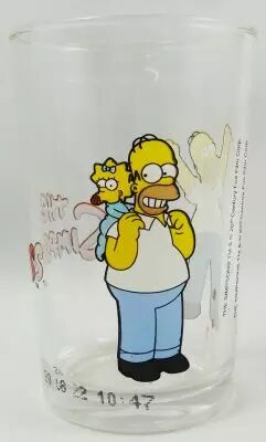 Les Simpsons - Verre � moutarde Amora - Homer & Maggie