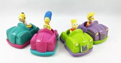 Les Simpsons - Voiture � Friction Quick - La Famille Simpsons en auto-tamponneuses